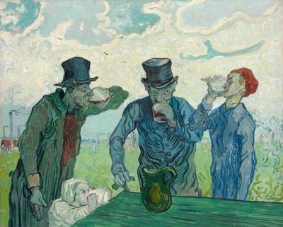 Die Trinker von Vincent van Gogh