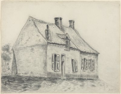 Das Magrot-Haus, Cuesmes von Vincent van Gogh