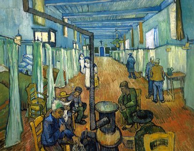 Die Station im Krankenhaus von Arles von Vincent van Gogh