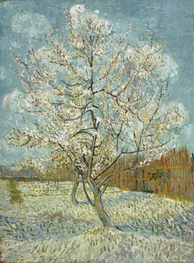 Der rosafarbene Pfirsichbaum von Vincent van Gogh