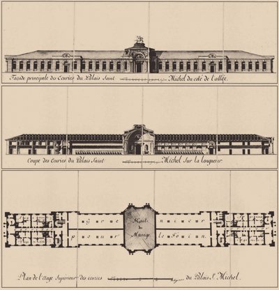Schloss Sankt Michael in Sankt Petersburg, 1797 von Vincenzo Brenna