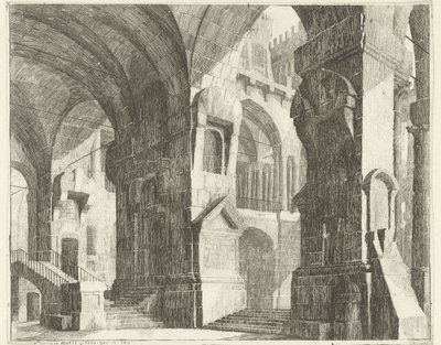 Gang um einen Innenhof von Vincenzo Mazzi