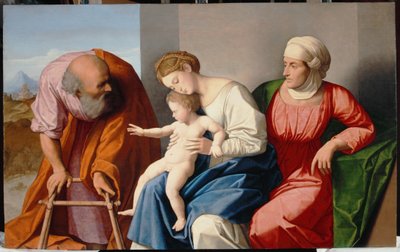 Heilige Familie mit der heiligen Anna, ca. 1520 von Vincenzo di Biagio Catena