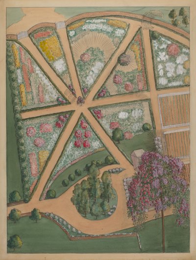 Jumel-Anwesen Nr. 5, ca. 1936 von Virginia Richards