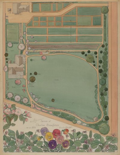 Stoughton Estate, ca. 1936 von Virginia Richards
