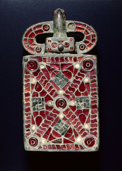 Gürtelschnalle, ca. 525-560 von Visigothic Visigothic
