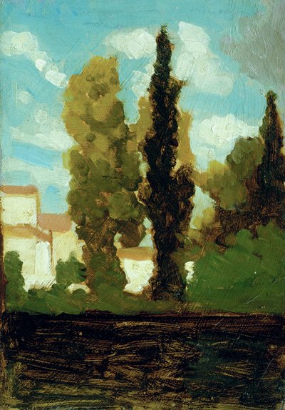 Studie eines Dorfes, ca. 1860 von Vito d