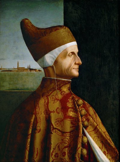 Der Doge Leonardo Loredan von Vittore Carpaccio