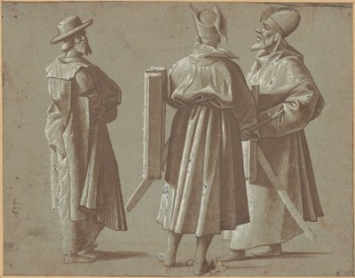 Drei Figuren von Vittore Carpaccio