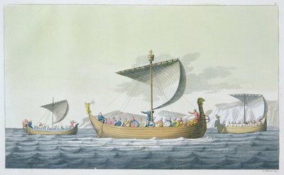 Flotte von Wilhelm dem Eroberer, 1066, Tafel 8 aus 