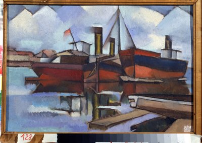 Dampfschiffe von Vladimir Davidovich Baranov Rossine