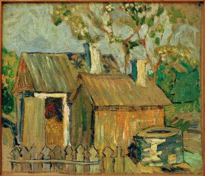 Landschaft mit Blumen von Vladimir Lefgravovitch Tatline
