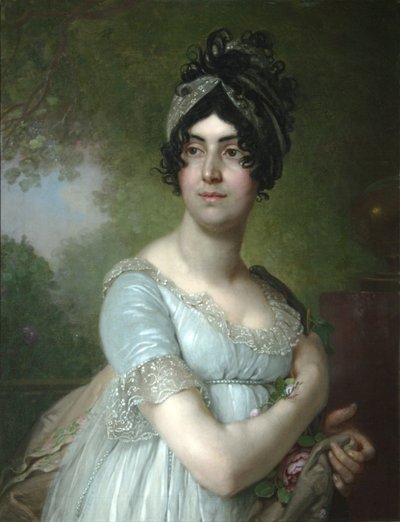 Porträt von Darya Semyonovna Yakovleva von Vladimir Lukich Borovikovsky