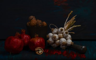 Rustikales Erntestillleben von Vladimir Pavlovskyy