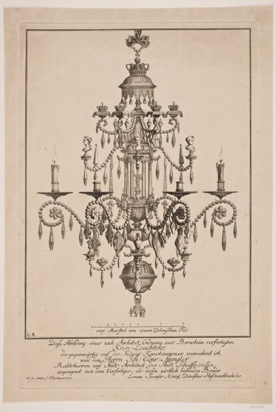 Ein Kronleuchter von W.A. Müller