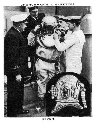 Taucher, 1937 von WA and AC Churchman