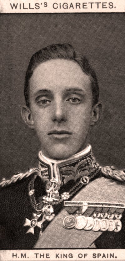 Seine Majestät der König von Spanien von WD and HO Wills