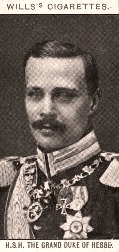 Seine Hoheit der Großherzog von Hessen, 1908 von WD and HO Wills