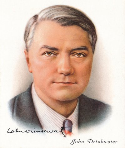 John Drinkwater, 1937. Künstler: Unbekannt, WD & HO Wills von WD and HO Wills