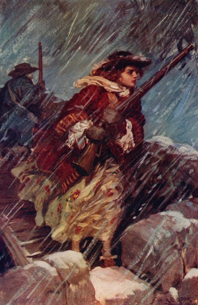 Madeleine De Vercheres, eine Heldin Kanadas von W.R.S. (after) Stott