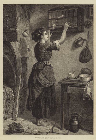 Die Haustiere füttern von W. Fyfe
