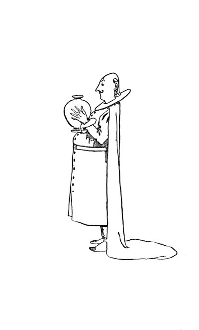 Kabinettsräte gingen barfuß umher von William Heath Robinson