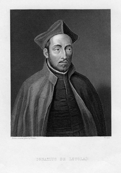 Ignatius von Loyola, Generaloberer der Gesellschaft Jesu von W. Holl