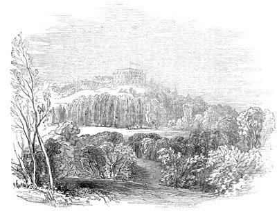 Sommerpalast in Württemberg - nach der Zeichnung Seiner Königlichen Hoheit Prinz Albert von W. J. Linton