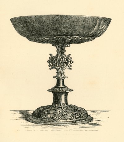 Silberne Tazza, frühes 17. Jahrhundert, 1881 von W. M. McGill