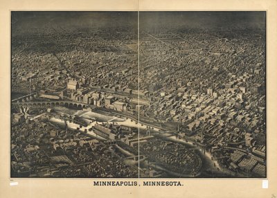 Minneapolis, Minnesota von W. V.; Monasch Herancourt