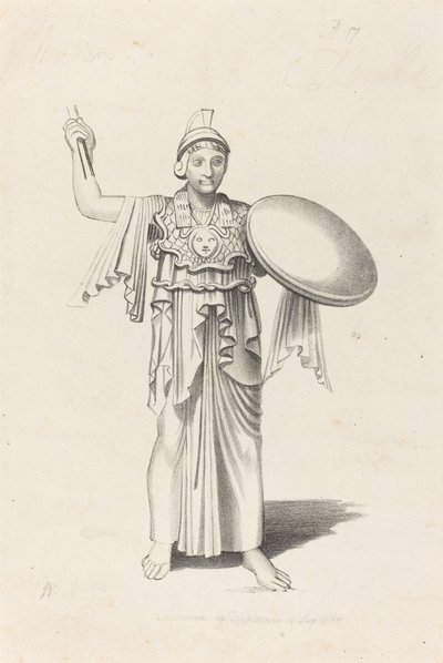 Minerva, nach einer Bronze von Daedalus von W. Walton after John Flaxman