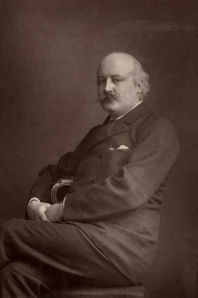 (Charles) Hubert (Hastings) Parry (1848-1918) (Woodburytypie) von W. and D. (after) Downey