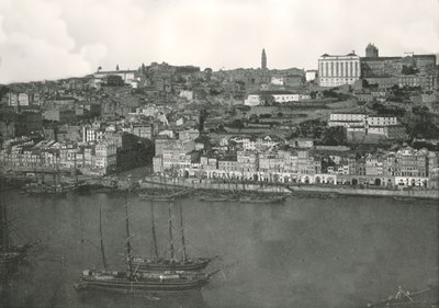 Panorama der Stadt Porto, Portugal, 1895 von W and S Ltd