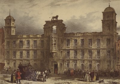 Northumberland House, Strand (Chromolitho) von Waldo Sargeant