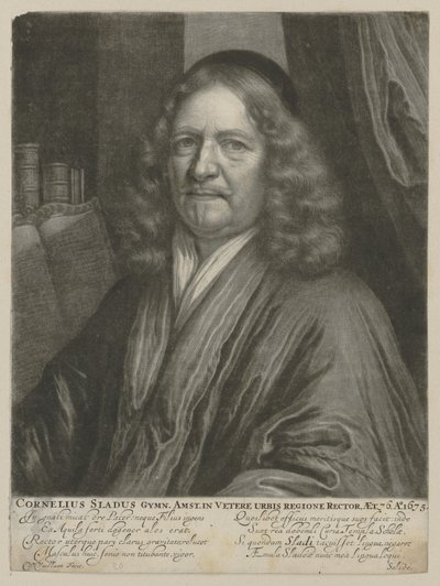 Porträt von Cornelis Sladus von Wallerant Vaillant