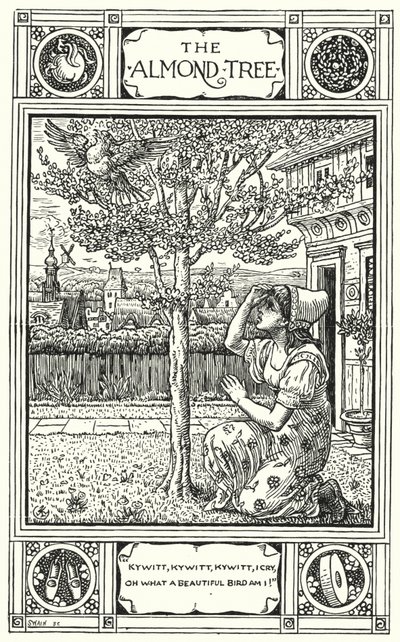 Der Mandelbaum (Stich) von Walter (after) Crane