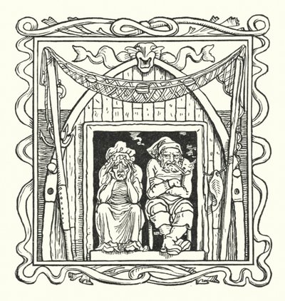 Der Fischer und seine Frau (Stich) von Walter (after) Crane
