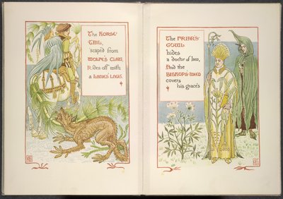 Pferdeschwanz und Mönchskutte von Walter Crane