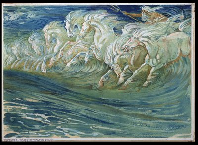 Neptuns Pferde, Illustration für 