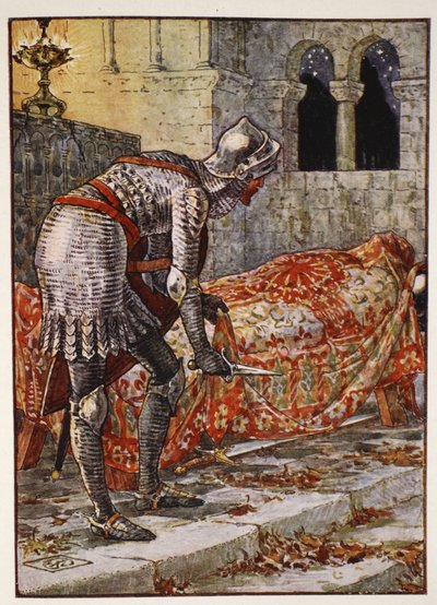 Sir Lancelot in der Chapel Perilous, aus 