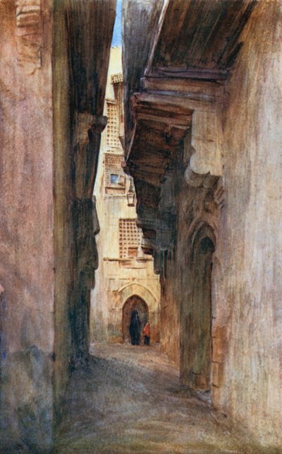 Ein Weg in der Nähe des Zuweyla-Tores von Walter Frederick Roofe Tyndale