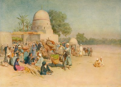 Ein Markt am Rande der Wüste von Walter Frederick Roofe Tyndale