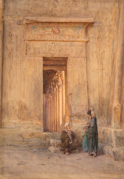 Tür im Tempel der Isis von Walter Frederick Roofe Tyndale