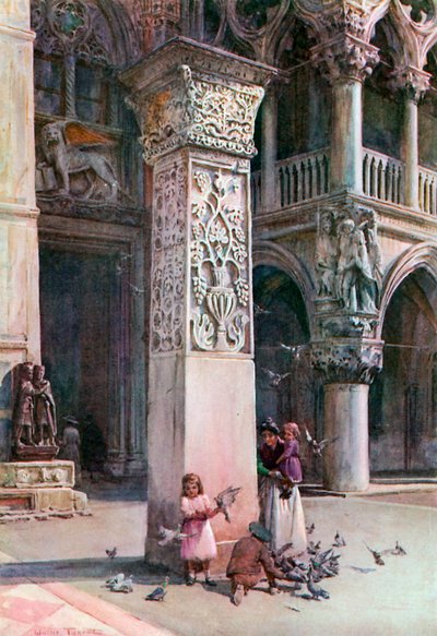 In der Piazzetta, Venedig von Walter Frederick Roofe Tyndale
