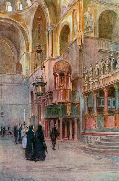 Innenansicht von St. Markus von Walter Frederick Roofe Tyndale