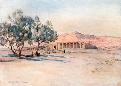 Tempel von Seti I in Gurna, Theben von Walter Frederick Roofe Tyndale