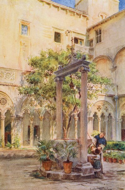 Die Kreuzgänge von San Domenico, Ragusa von Walter Frederick Roofe Tyndale