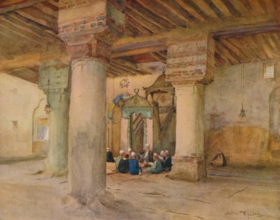 Die Moschee in Kosseir, um 1905, 1912 von Walter Frederick Roofe Tyndale
