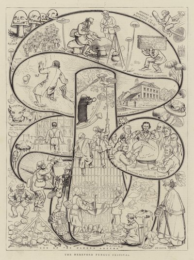 Das Hereford Pilzfestival von Walter Granville Smith