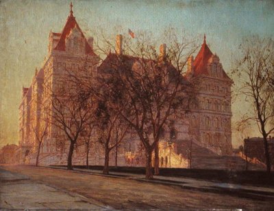 Staatsgebäude, Albany, New York von Walter Launt Palmer